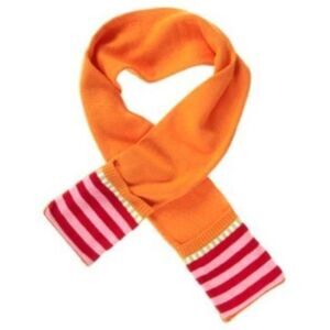 Gymboree kids girls Cozy Cutie sweater pocket scarf orange red pink 4 5 6 7 8 10